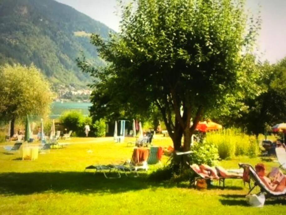 Seewohnung Mit Direktem Seezugang-Skiliftnaehe Villach Exteriör bild